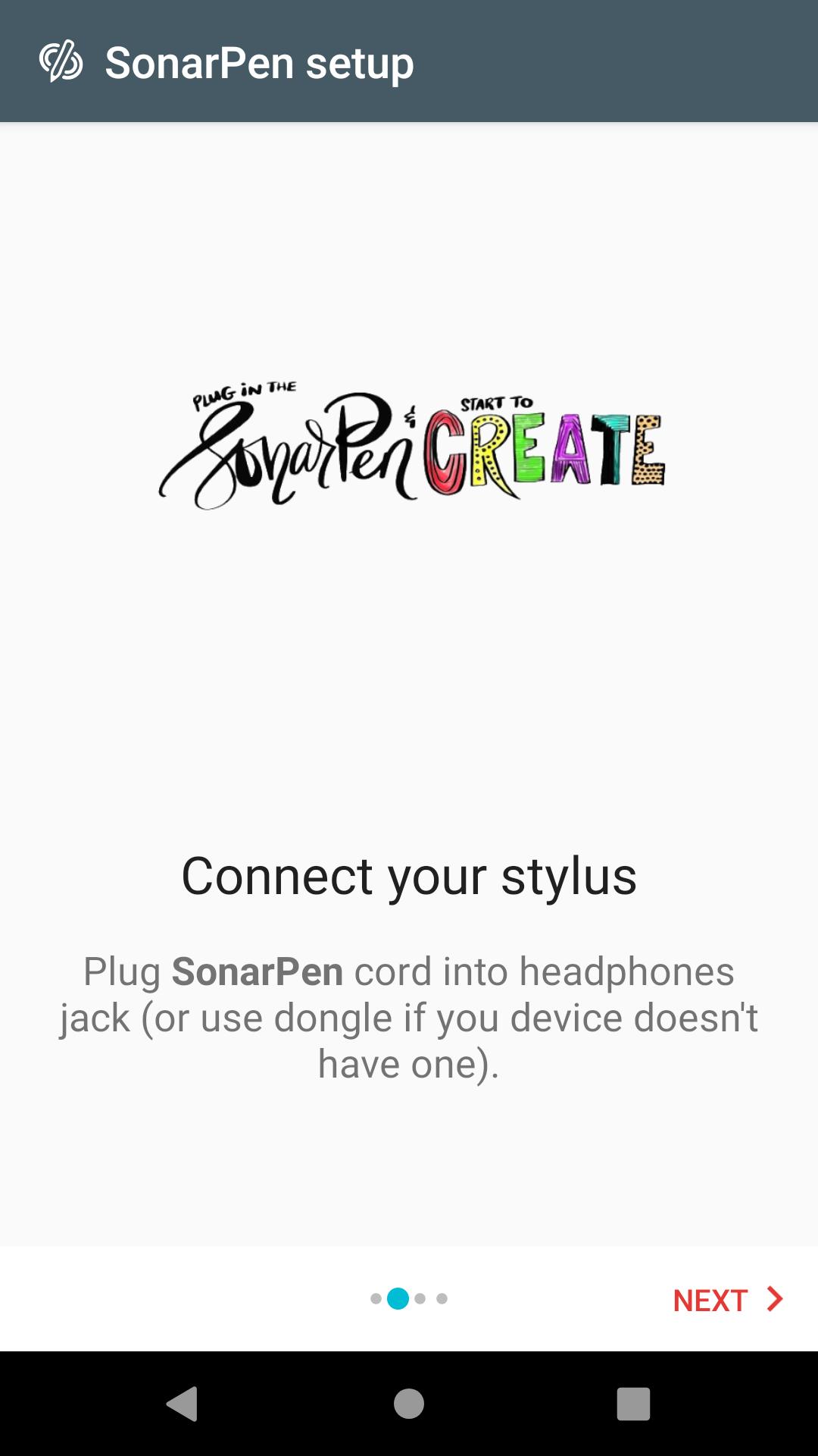 SonarPen stylus driver for ArtFlow