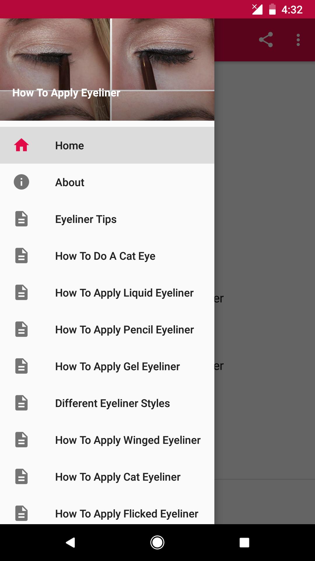 How To Apply Eyeliner