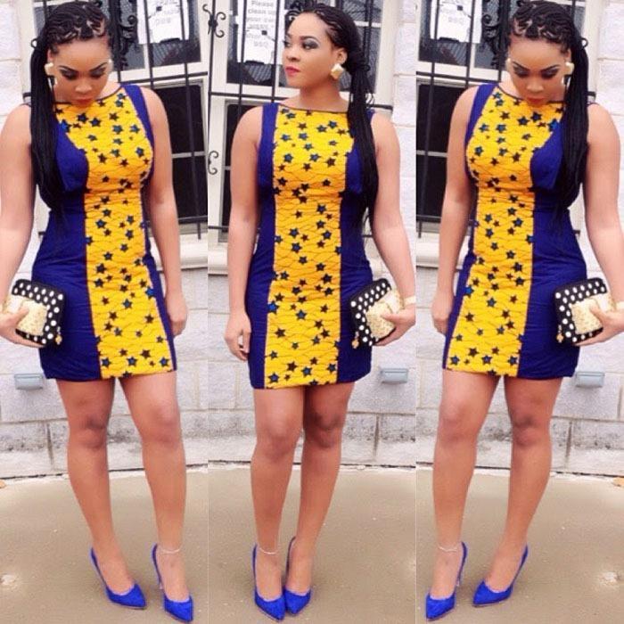 Short Ankara Gowns Styles