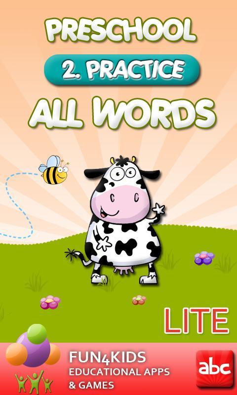 Preschool All Words 2 Lite
