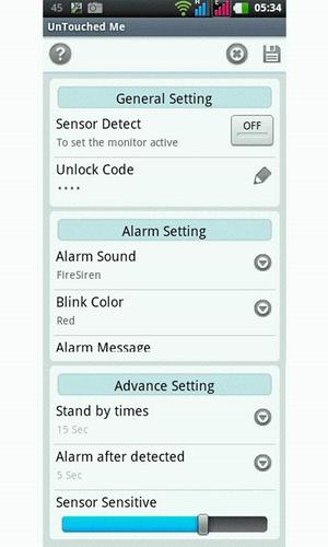 UnTouchedMe Free : Anti theft