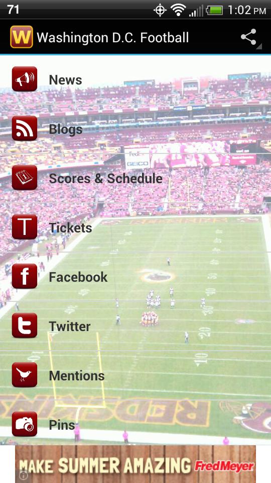 Washington D.C. Football