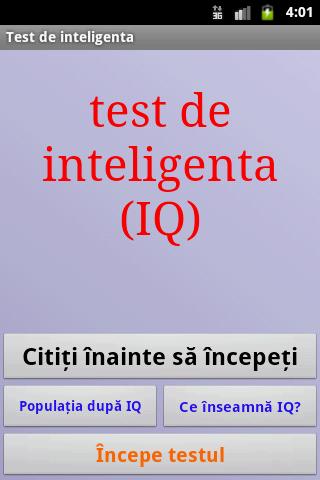 Test de inteligenta