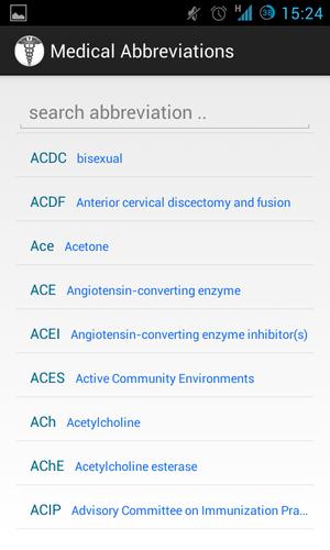 Medical Abbreviations