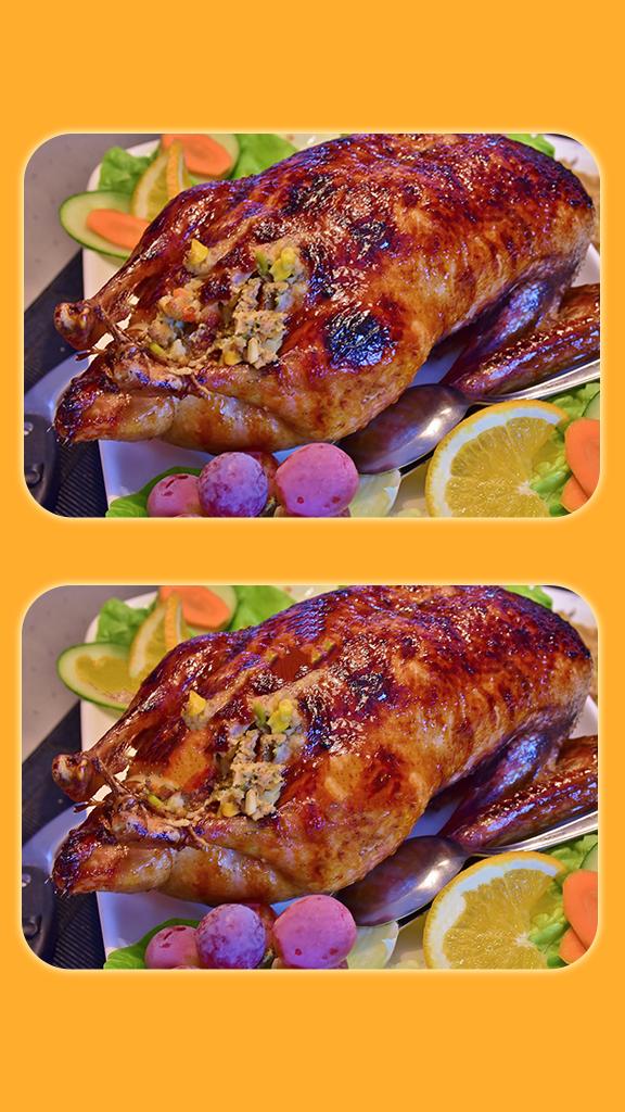 Find The Differences - Tasty Food Images