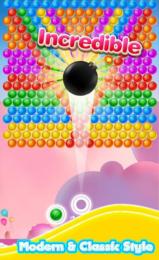 Bubble shooter fruit splash