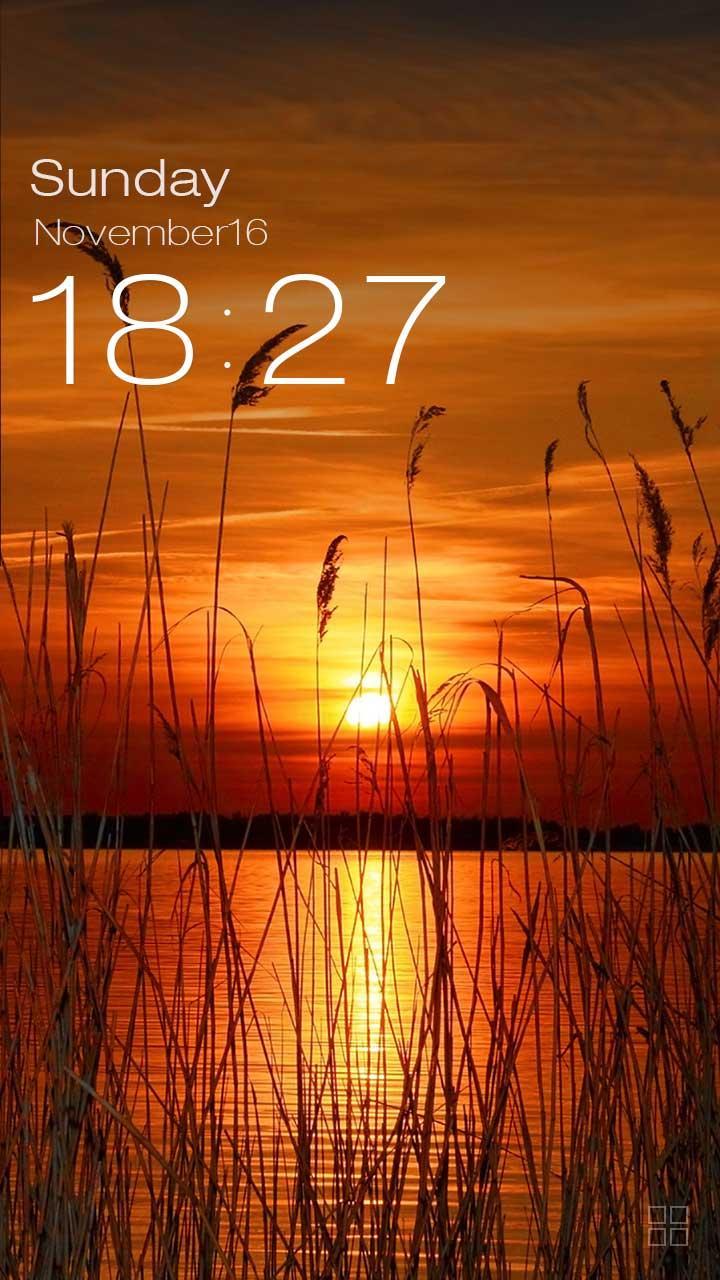 ZUI Locker Theme - Sunset
