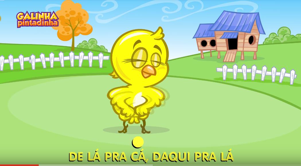 galinha pintadinha mini
