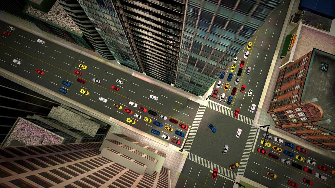 Sport Car Traffic Driving