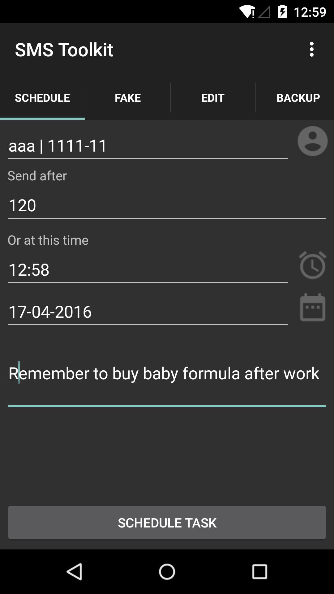 SMS Toolbox