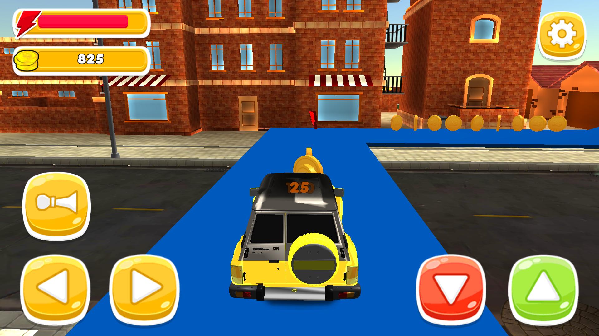 Car Race in Fantastic City