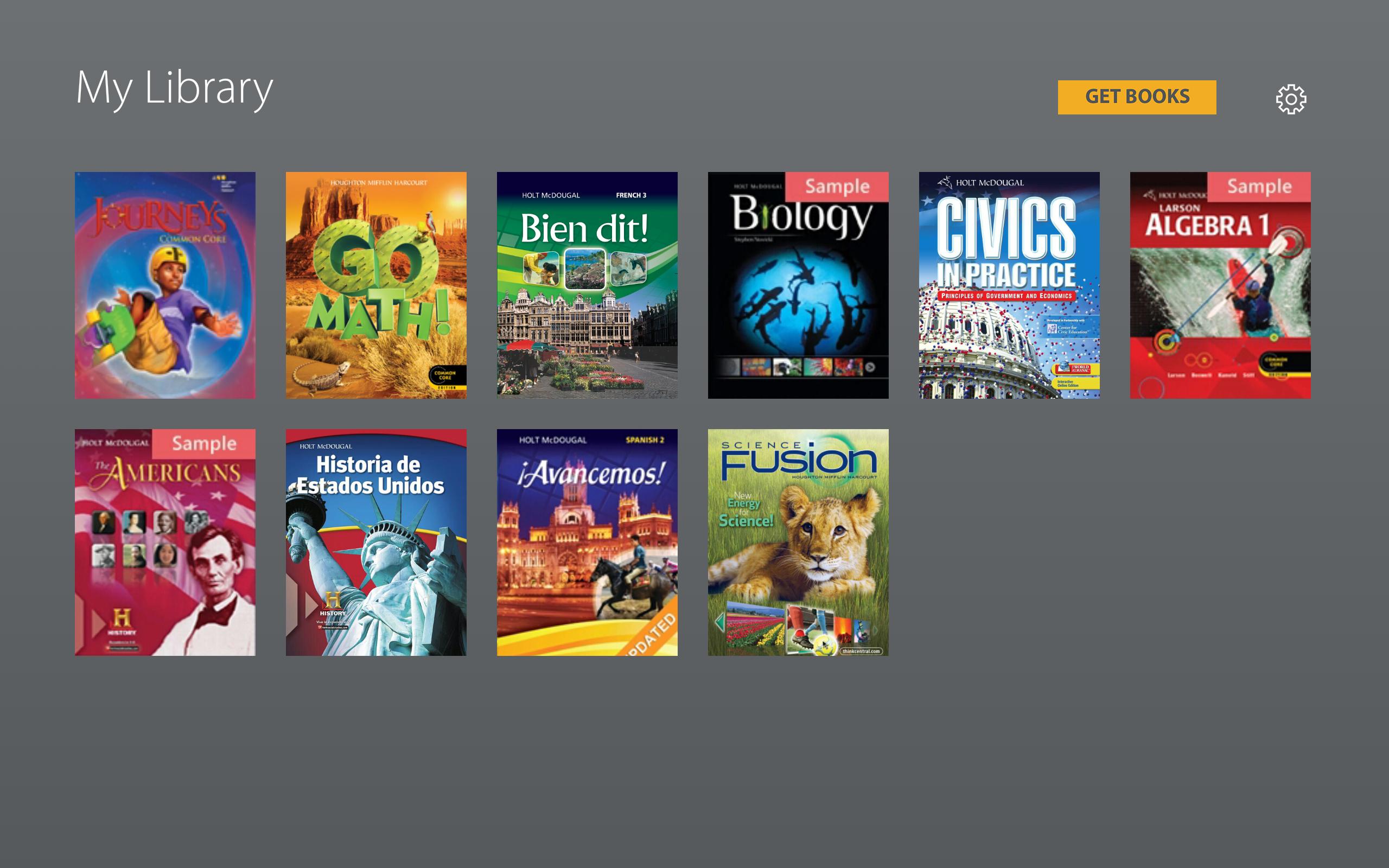 HMH eTextbooks