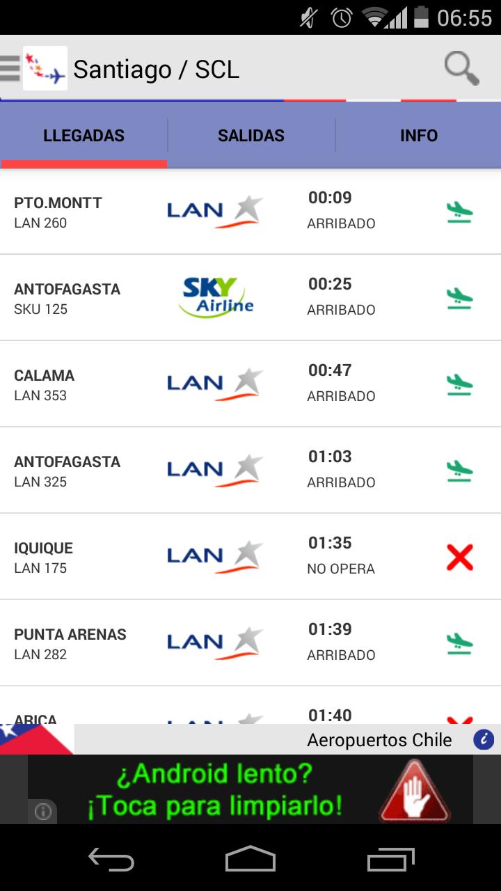 Aeropuertos Chile
