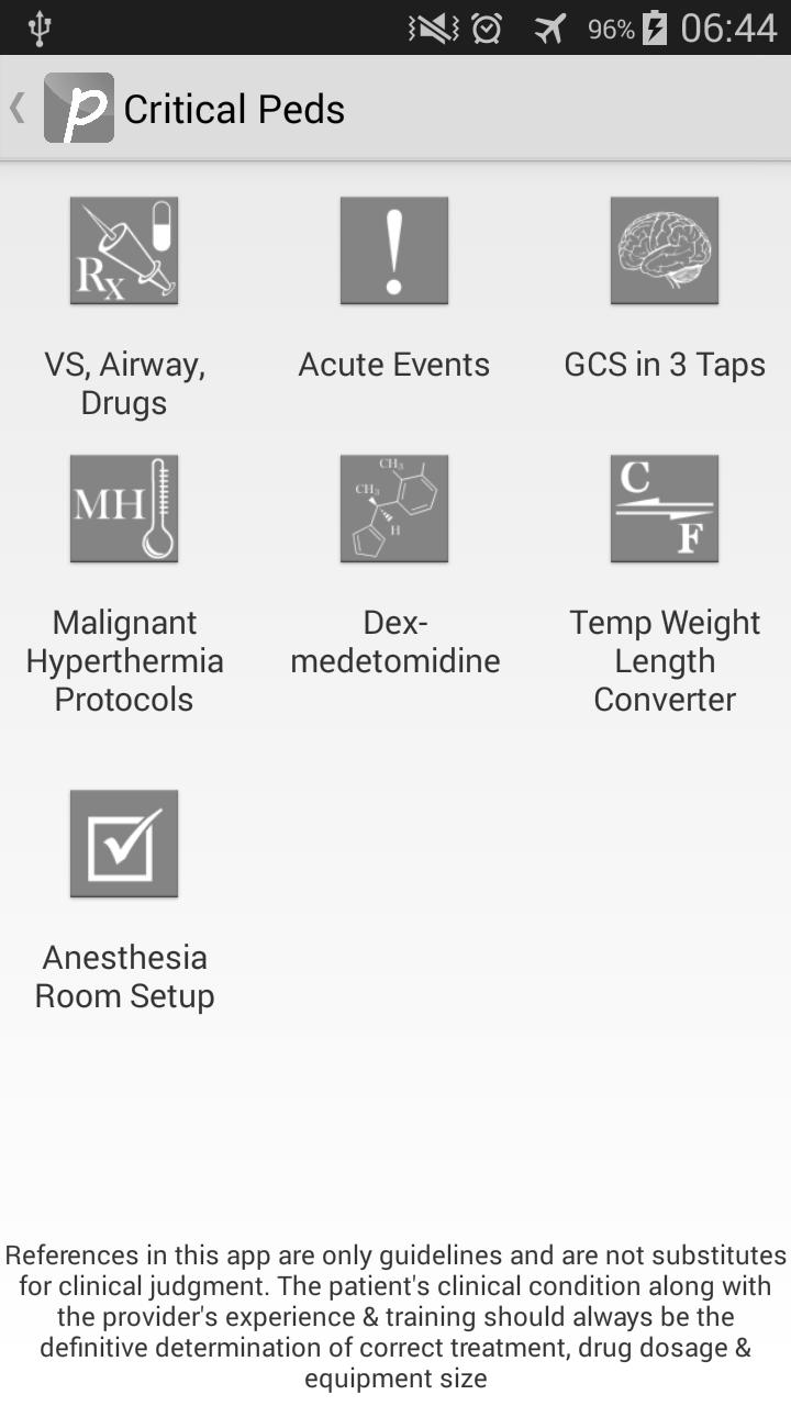 Critical Peds