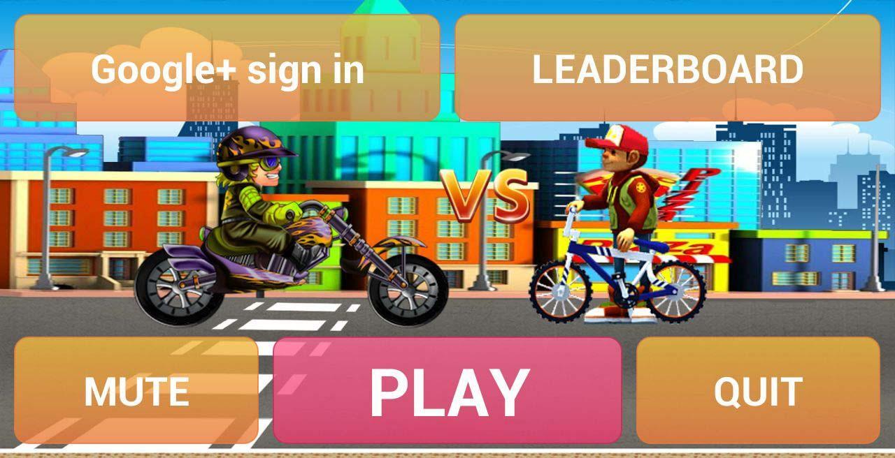 Bike VS Moto Racing