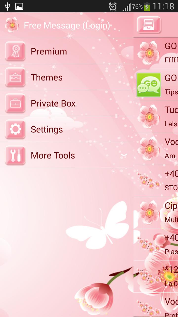 GO SMS Flowers