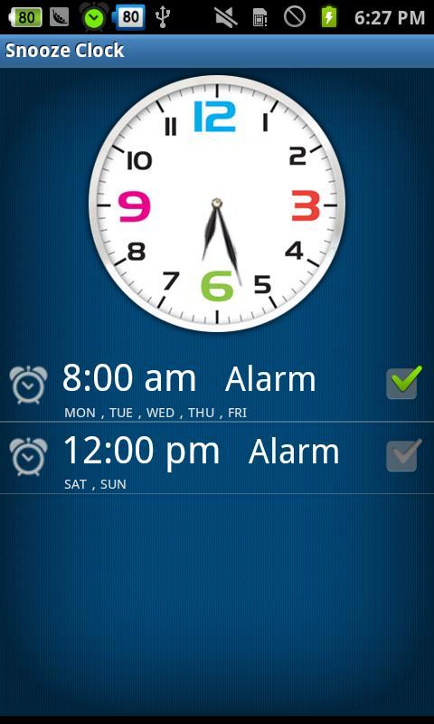 Snooze Clock