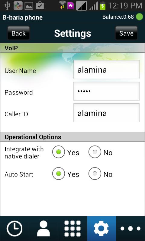 B-baria phone