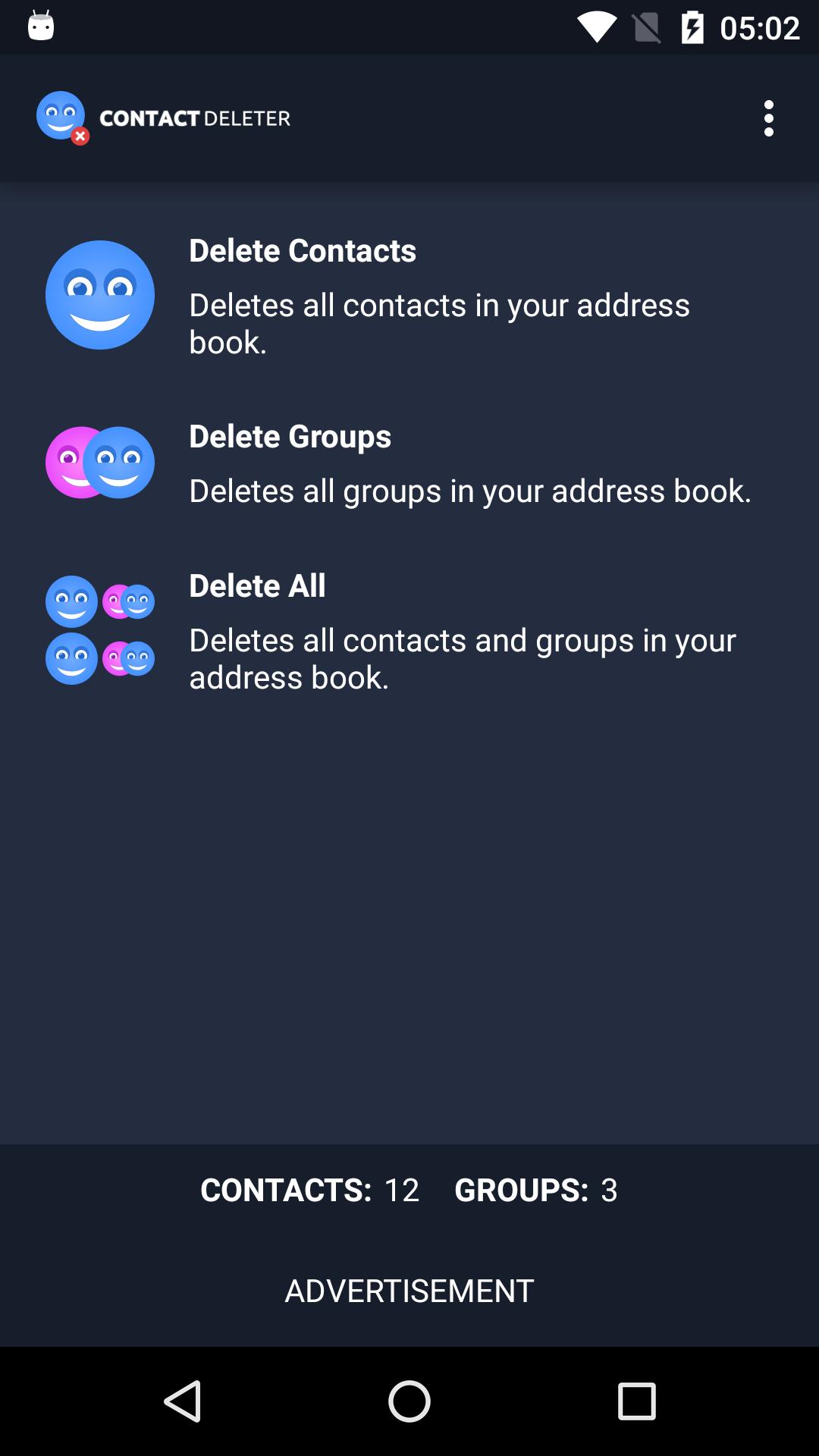 Contact Deleter